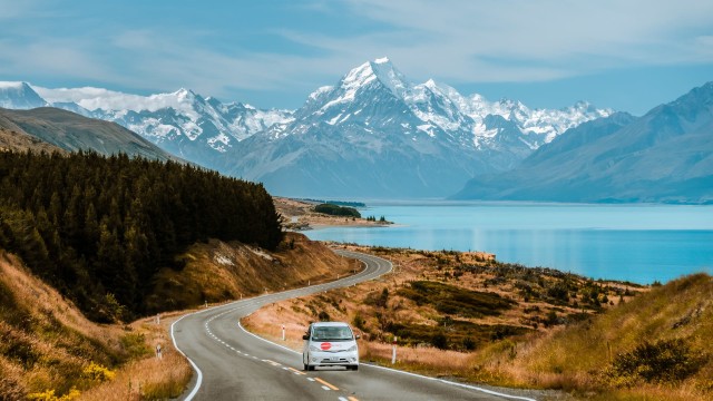 South Island mountain overview