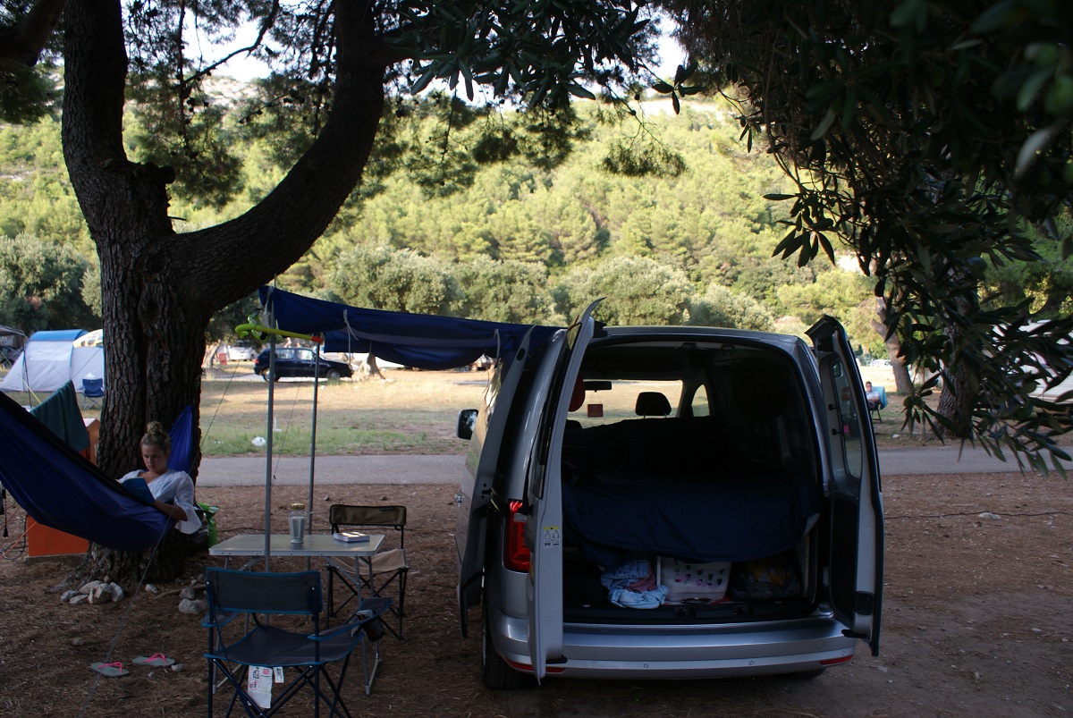 The 2 berth compact Spaceships Camper Car