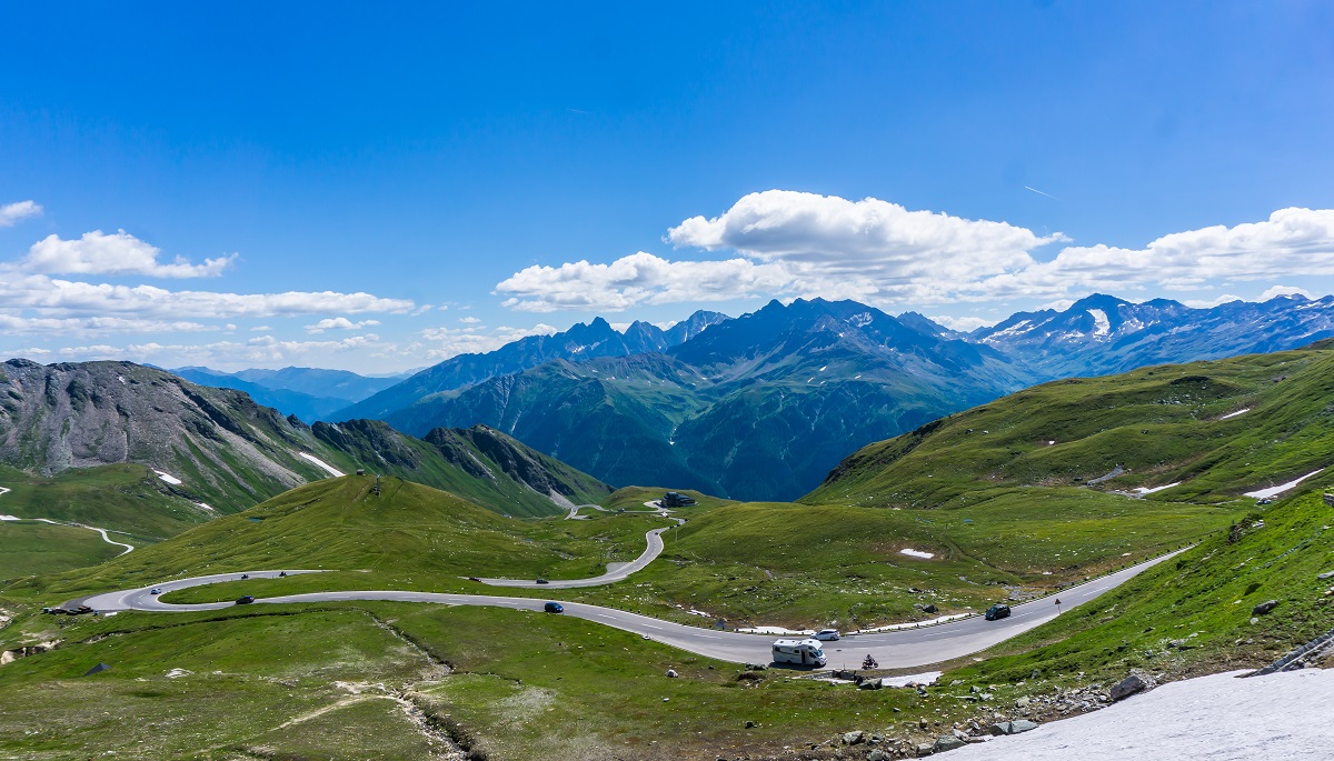 Amazing views on the Grossglockner road trip