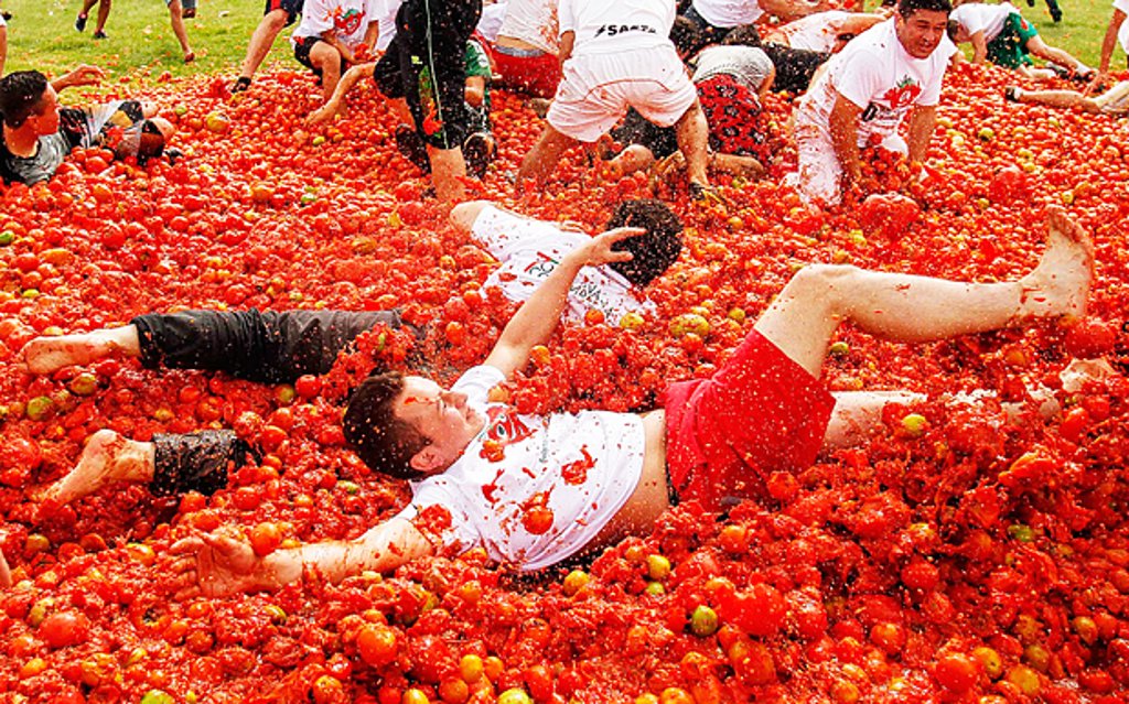 Another awesome event: La Tomatina