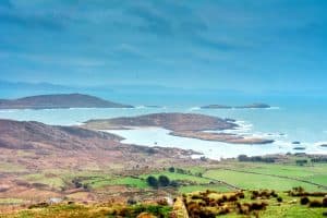 Ring of Kerry from above