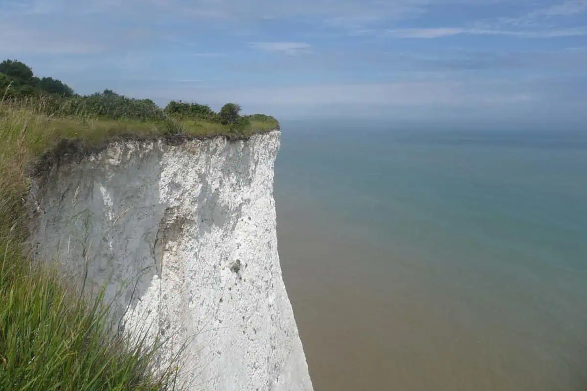 White Cliffs of Dover from above