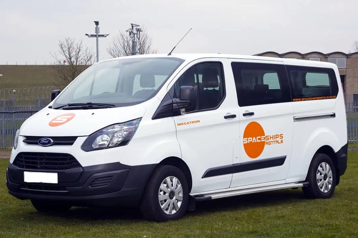 Ford Transit Mini Bus parked