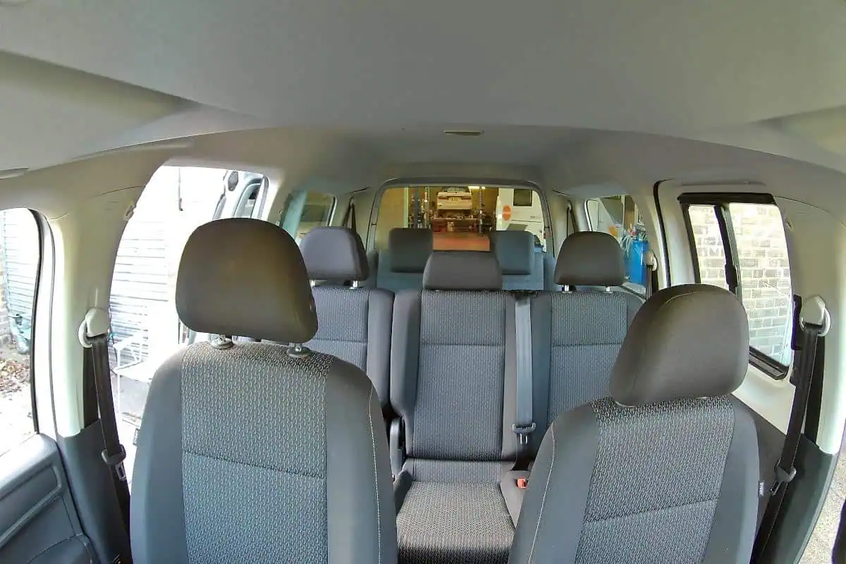 VW Caddy Maxi 7-seater - interior